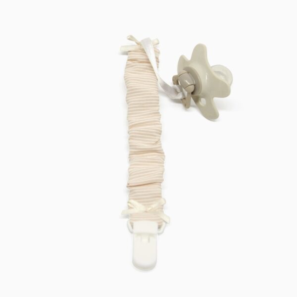 living-nature-baby-accessoires-fopspeenketting-gestreept-beige-wit