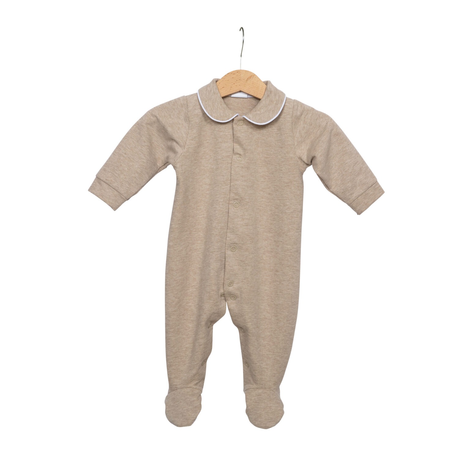 living-nature-babykledij-babypakje-billie-jersey-elleboog-streepjes-camel-beige-wit