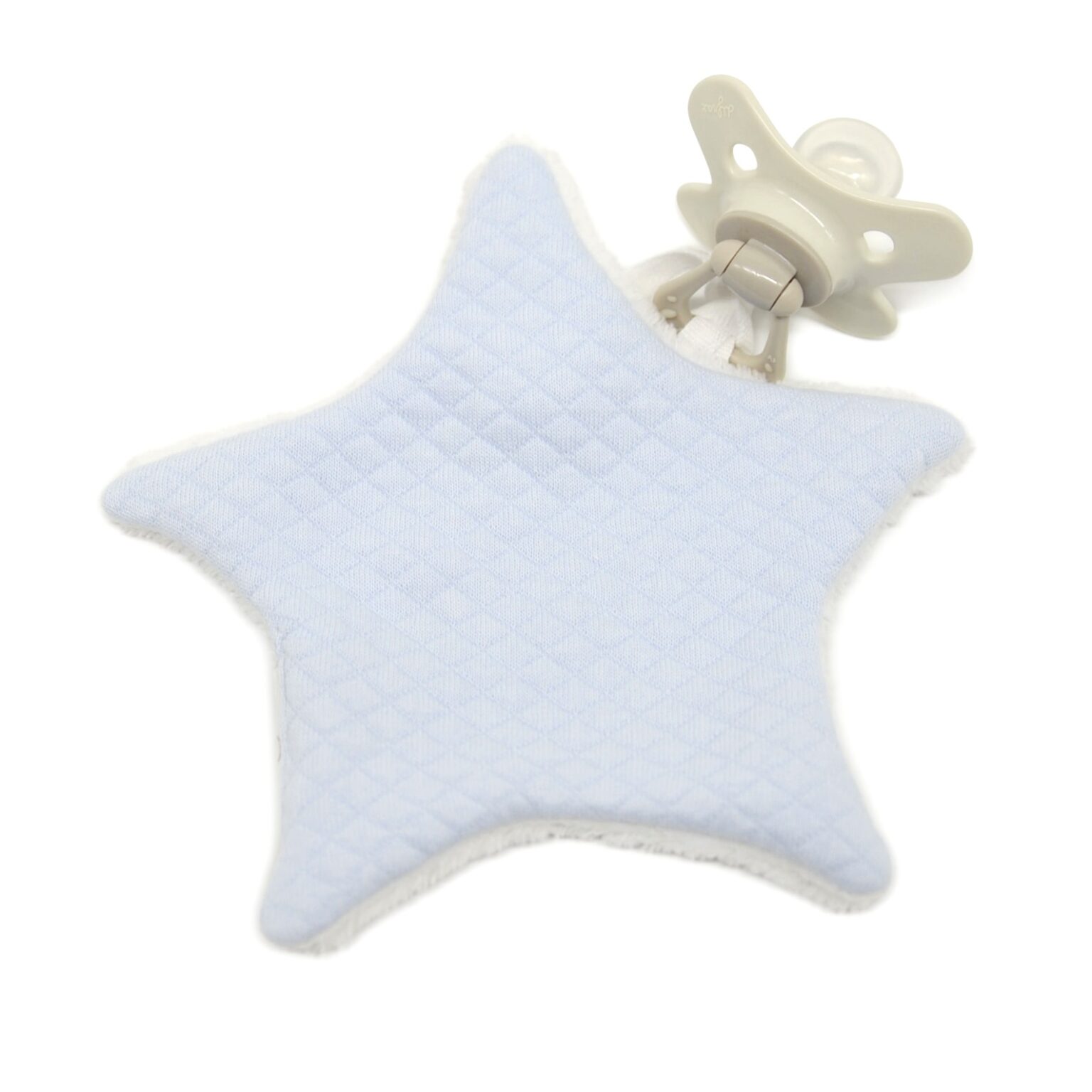 living-nature-baby-accessoires-fopspeendoekje-little-star-blauw